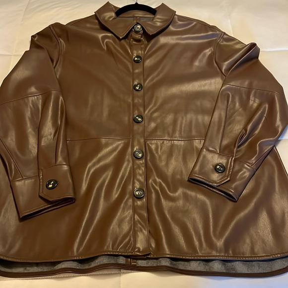 Sanctuary faux leather shaket - Picture 1 of 9